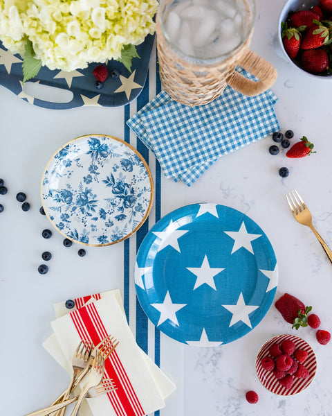 Hamptons Red Stripe Paper Guest Towel