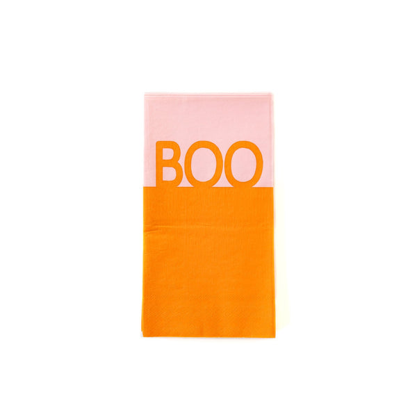 Kids Halloween Party Napkins Pink Orange