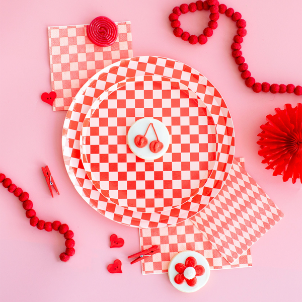 Check It! "Cherry Crush" Cocktail Napkins