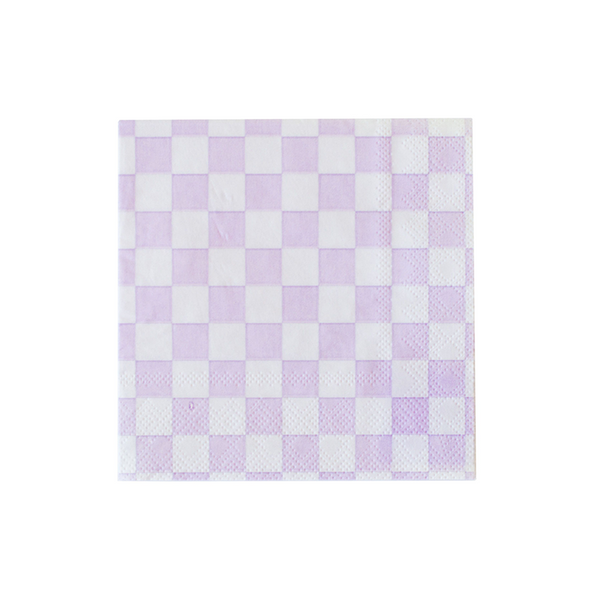 Check It! "Purple Posse" Cocktail Napkins