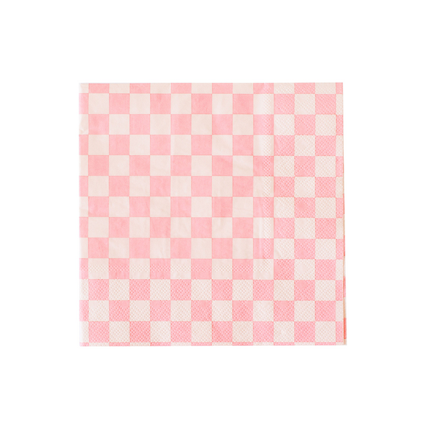 Check It! "Tickle Me Pink" Cocktail Napkins