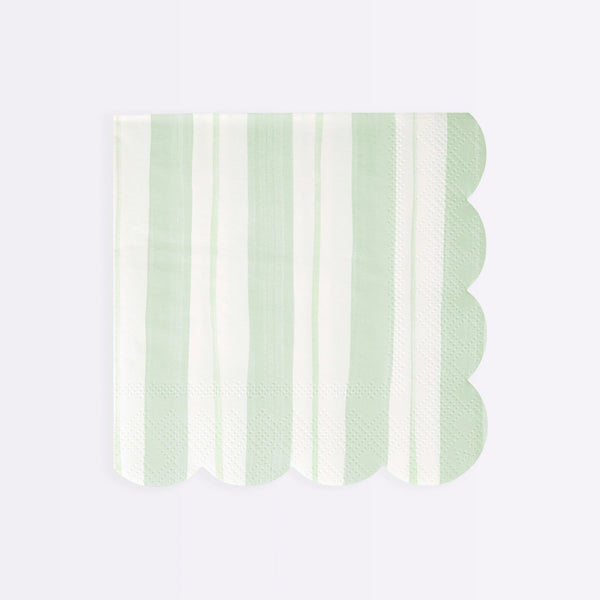 Pastel Stripe Large Napkins