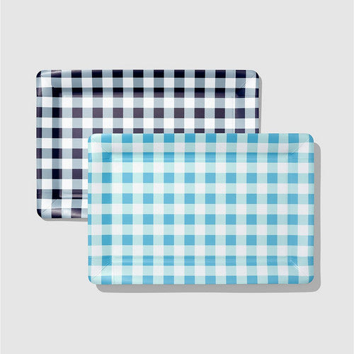 Draper James x Coterie Gingham Serving Tray