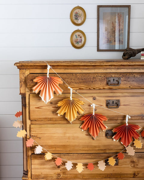 Harvest Leaf Fan Banner