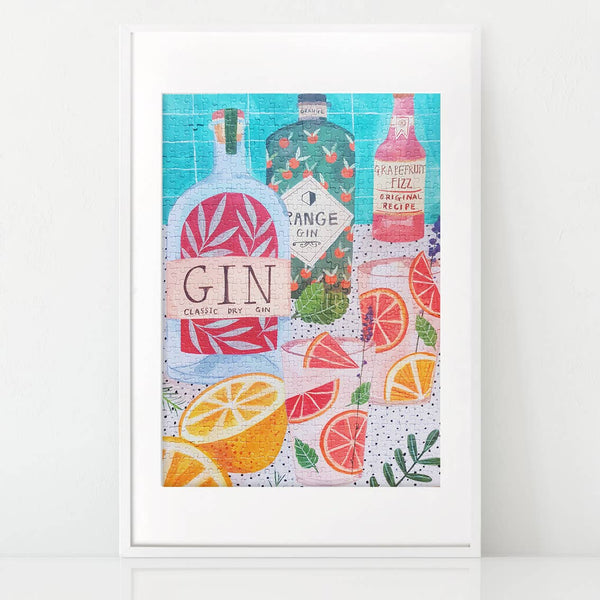 Gin Puzzle & Poster
