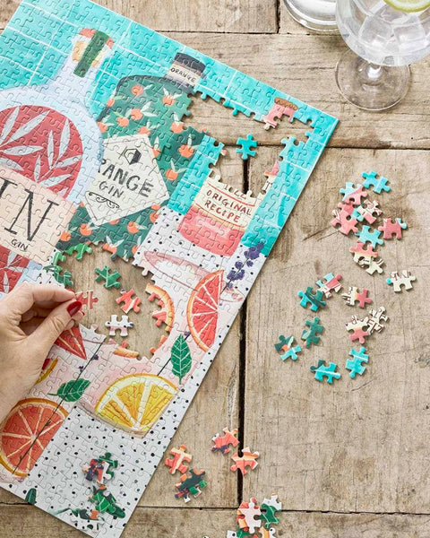 Gin Puzzle & Poster