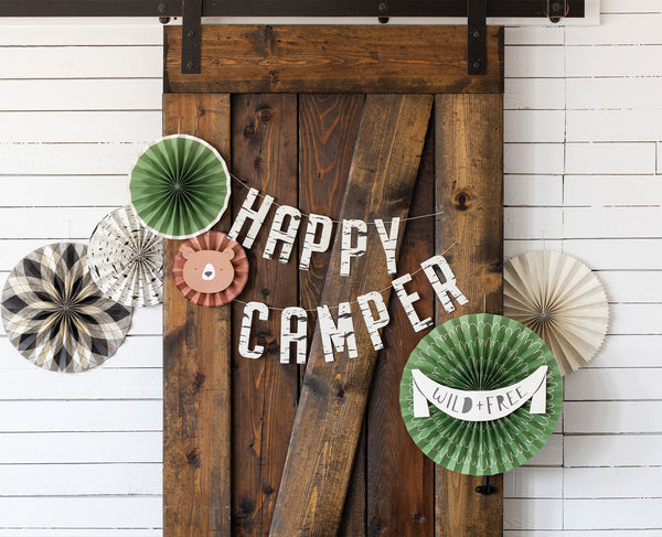 Happy Camper Banner