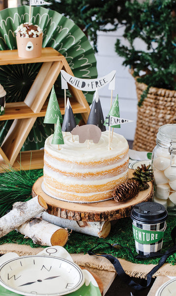 Adventure Cake Topper Set