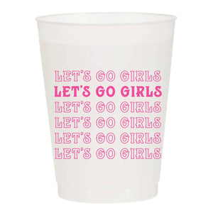 Let's Go Girls Shania Twain Lines Reusable Cups