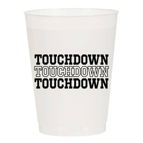 Touchdown Football Tailgate Party Reusable Cups