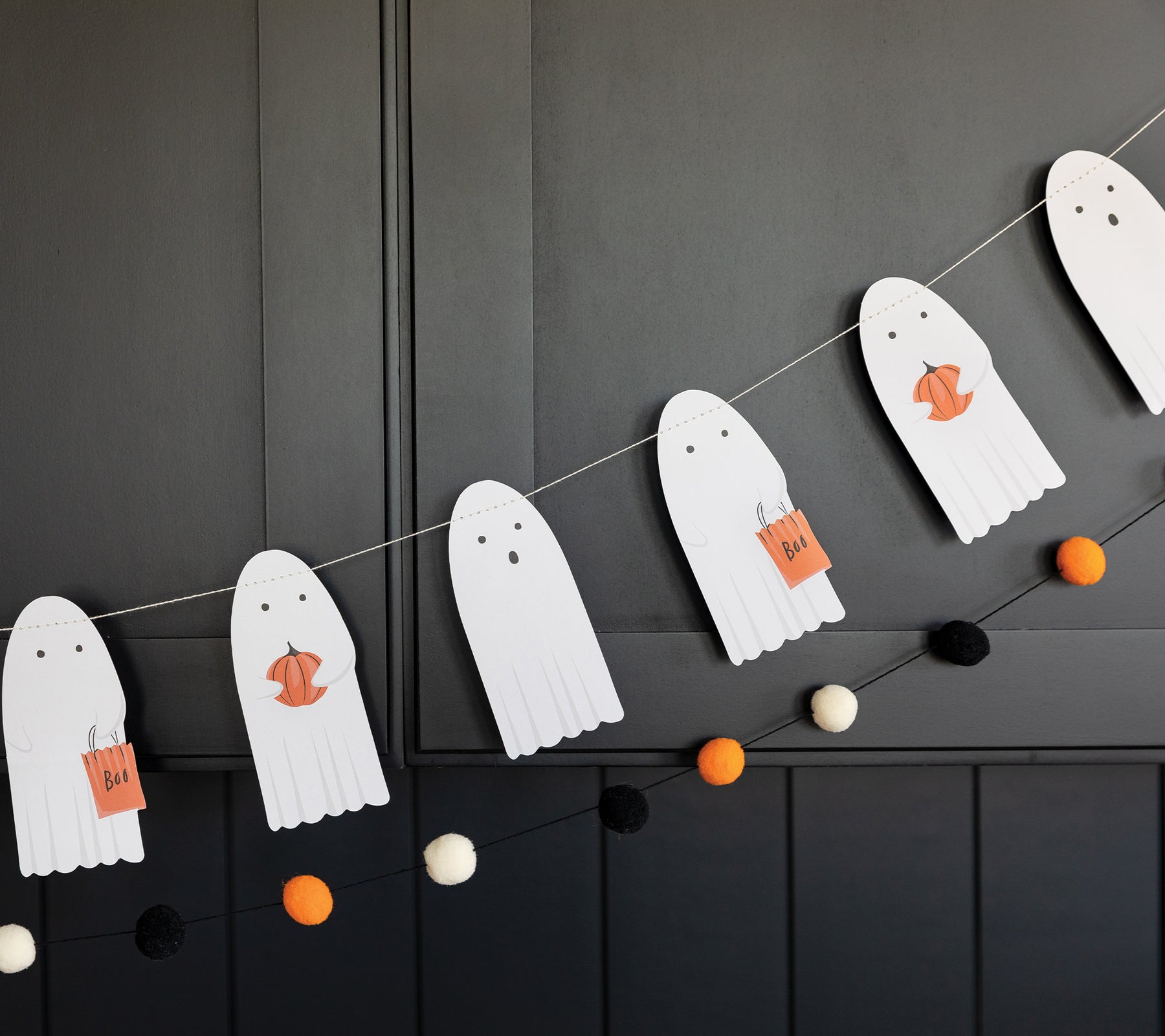 Boo Crew Ghosts Banner Set