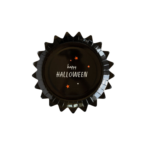 Boo Crew Happy Halloween Plates 9''