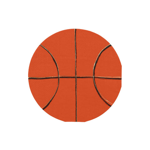 Basketball Shaped Napkins