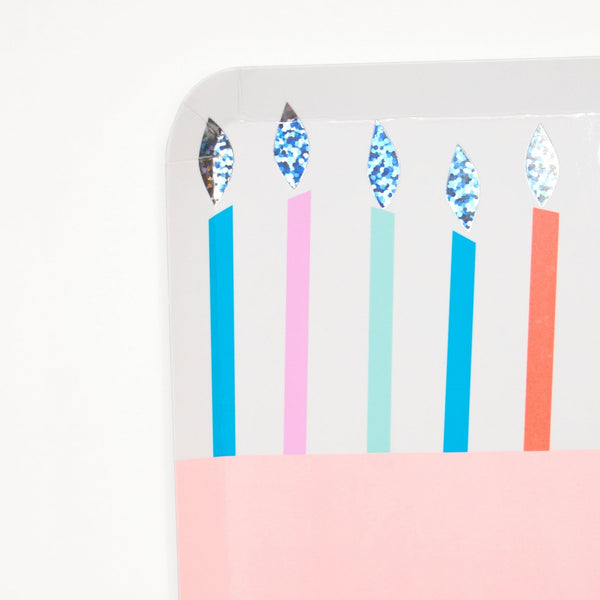 Birthday Cake Plates