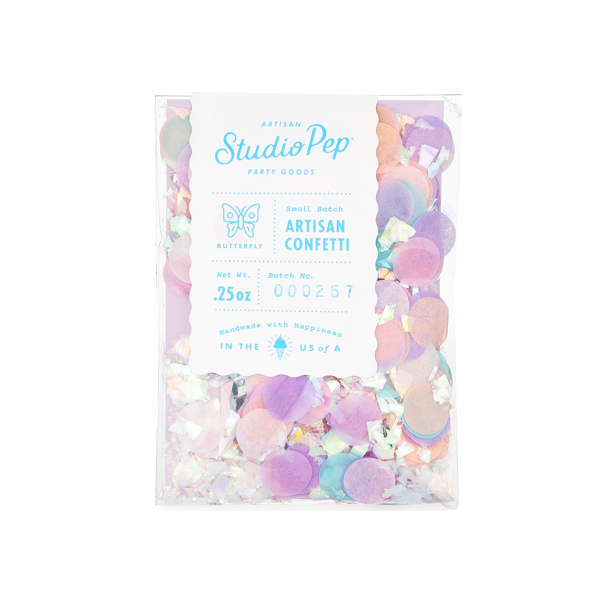 Pastel Iridescent Confetti