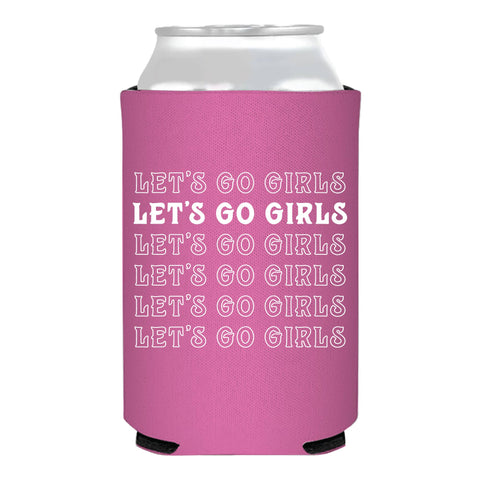 LET'S GO GIRLS Can Cooler