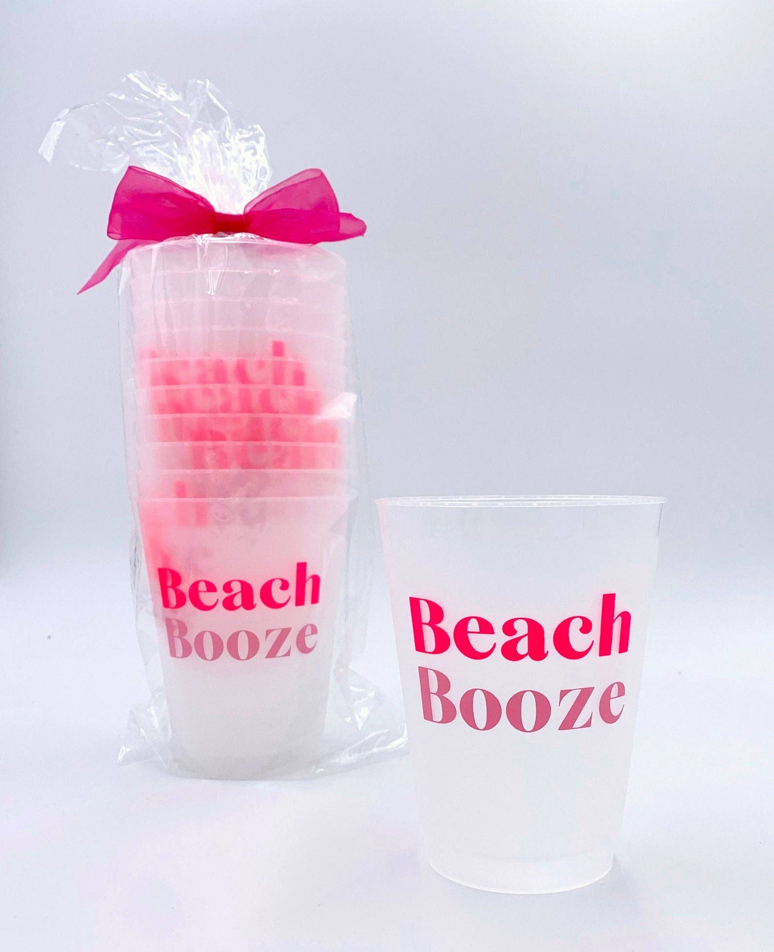 Birthday Booze Frosted Party Cup