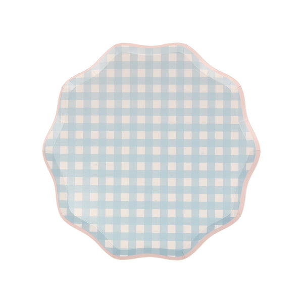 Pastel Gingham Side Plates