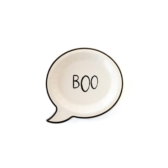 Ghost Halloween Boo Plates