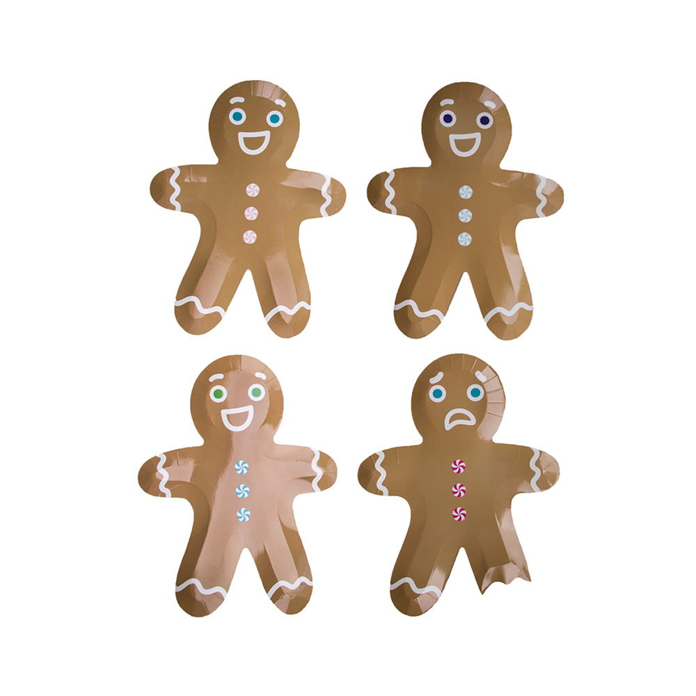 Gingerbread Dessert Plates