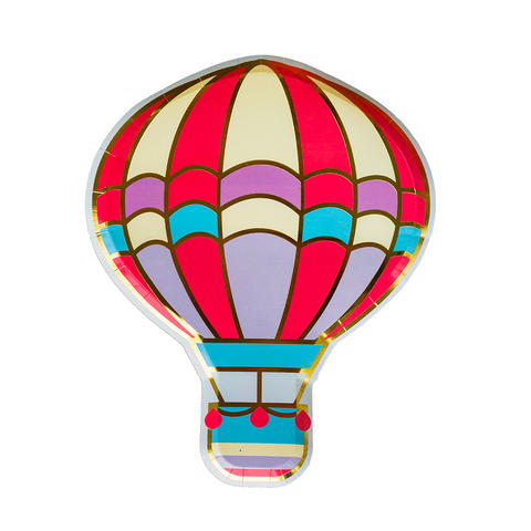 Hot Air Balloon Shaped Plate