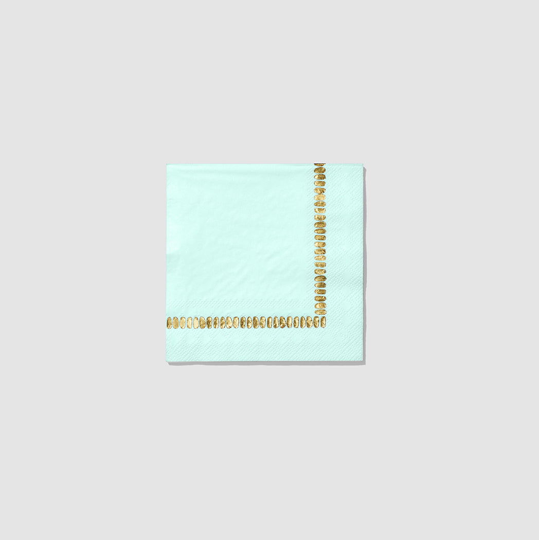 Mint Cocktail Napkins