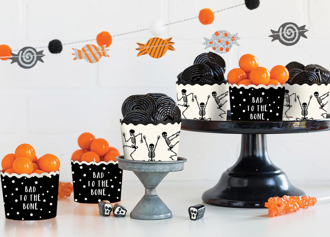 Dancing Skeleton Food Cups