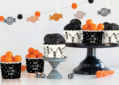 Dancing Skeleton Food Cups