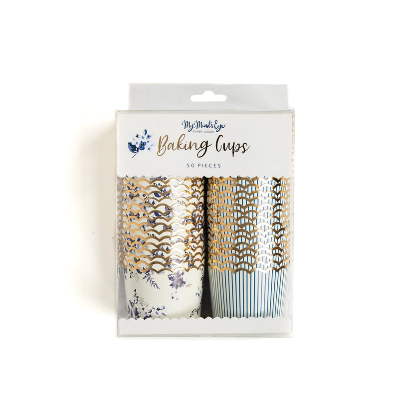 Blue Food Cups