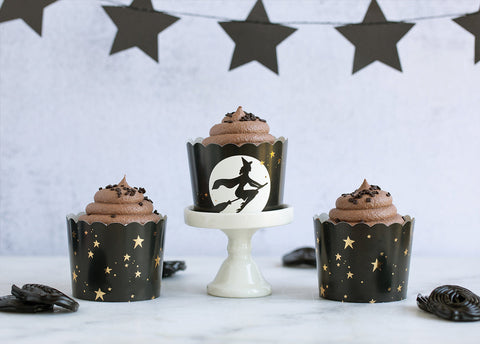 Witch with Stars Food Cup