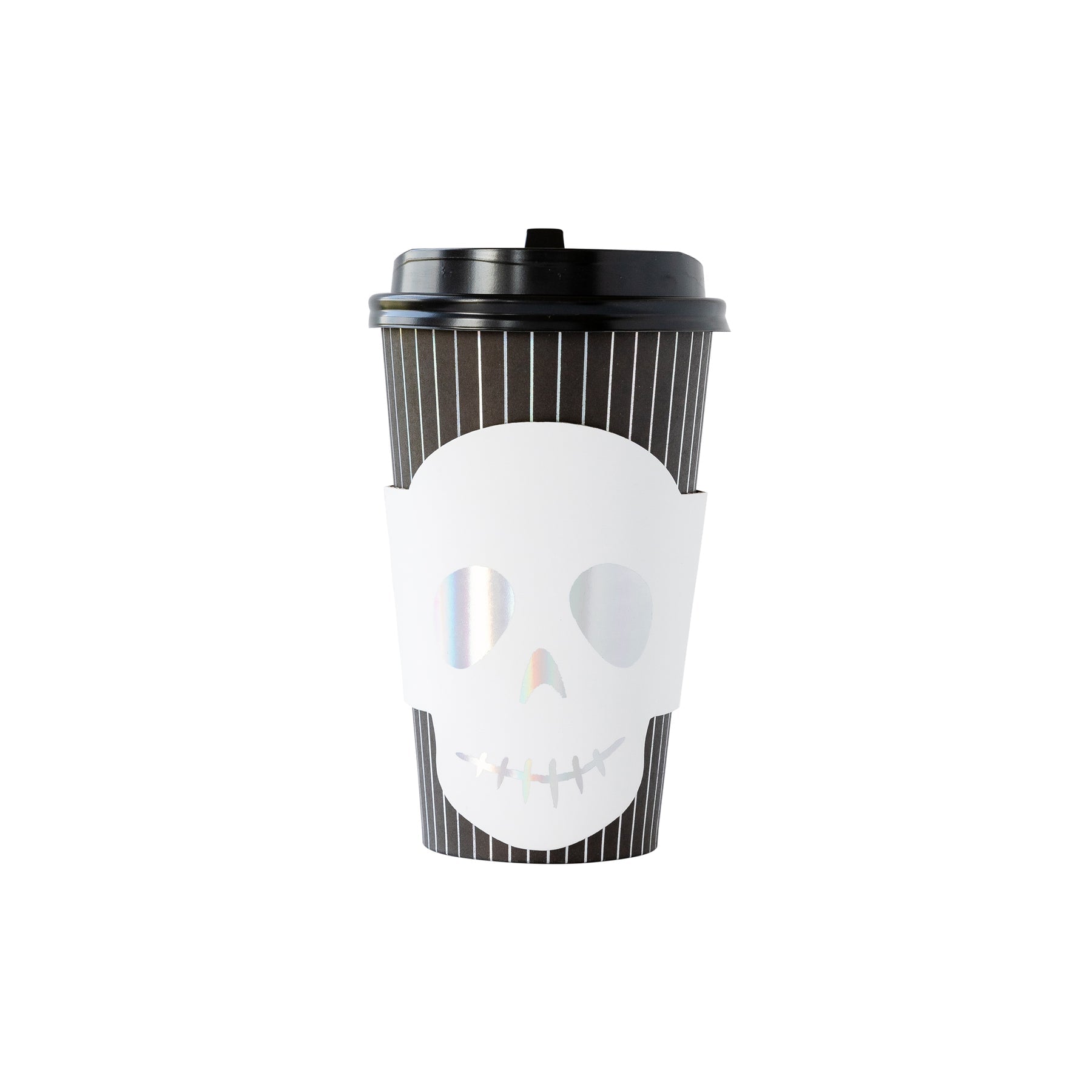 Holographic Skull To-Go Cups