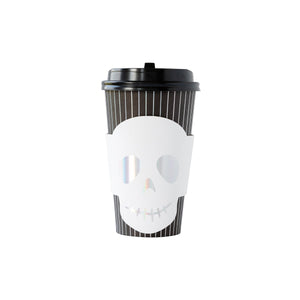 Holographic Skull To-Go Cups