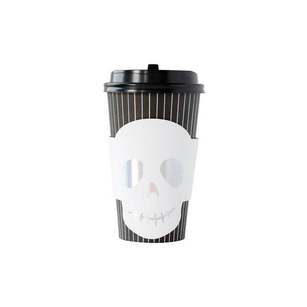 Holographic Skull To-Go Cups