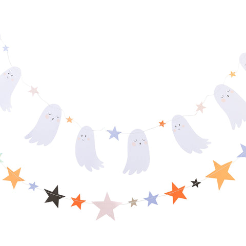 Trick or Treat Ghost Banner Set