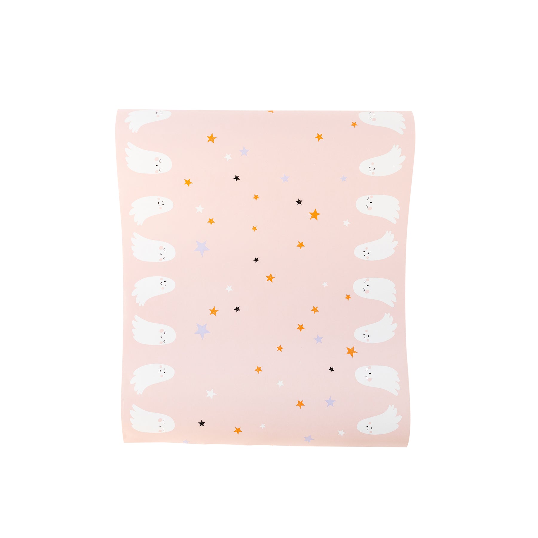 Trick or Treat Pink Ghost Table Runner