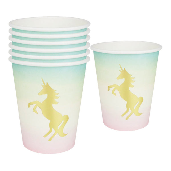 We Heart Unicorns Paper Cups