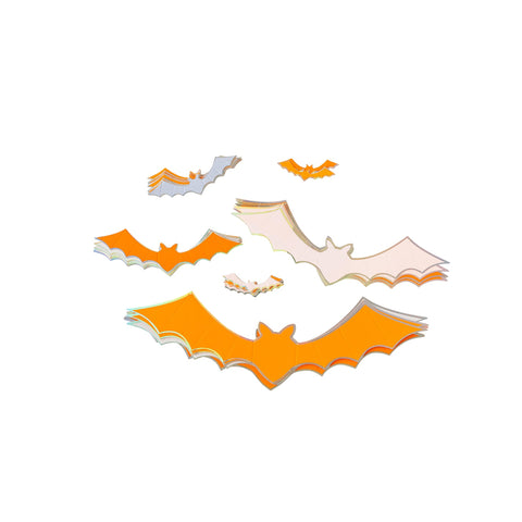 Pink, Orange and Purple Bats
