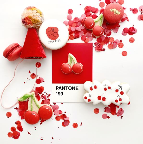 Cherry Red Confetti