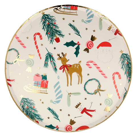 Christmas Icon Large Plates