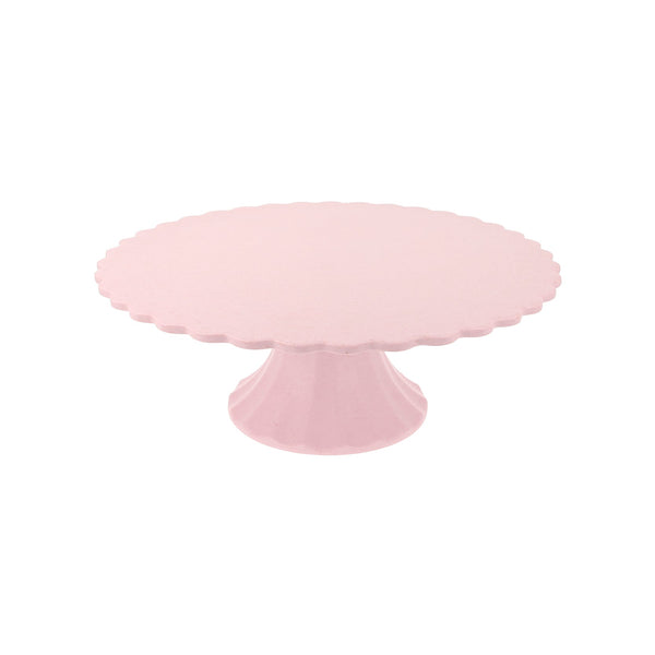 Medium Pink Reusable Bamboo Cake Stand