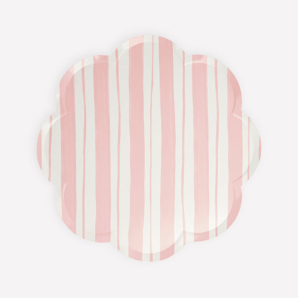 Pastel Stripe Small Plates