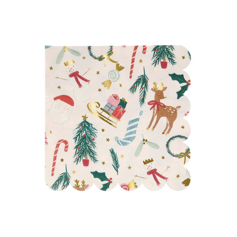 Christmas Icon Large Napkins