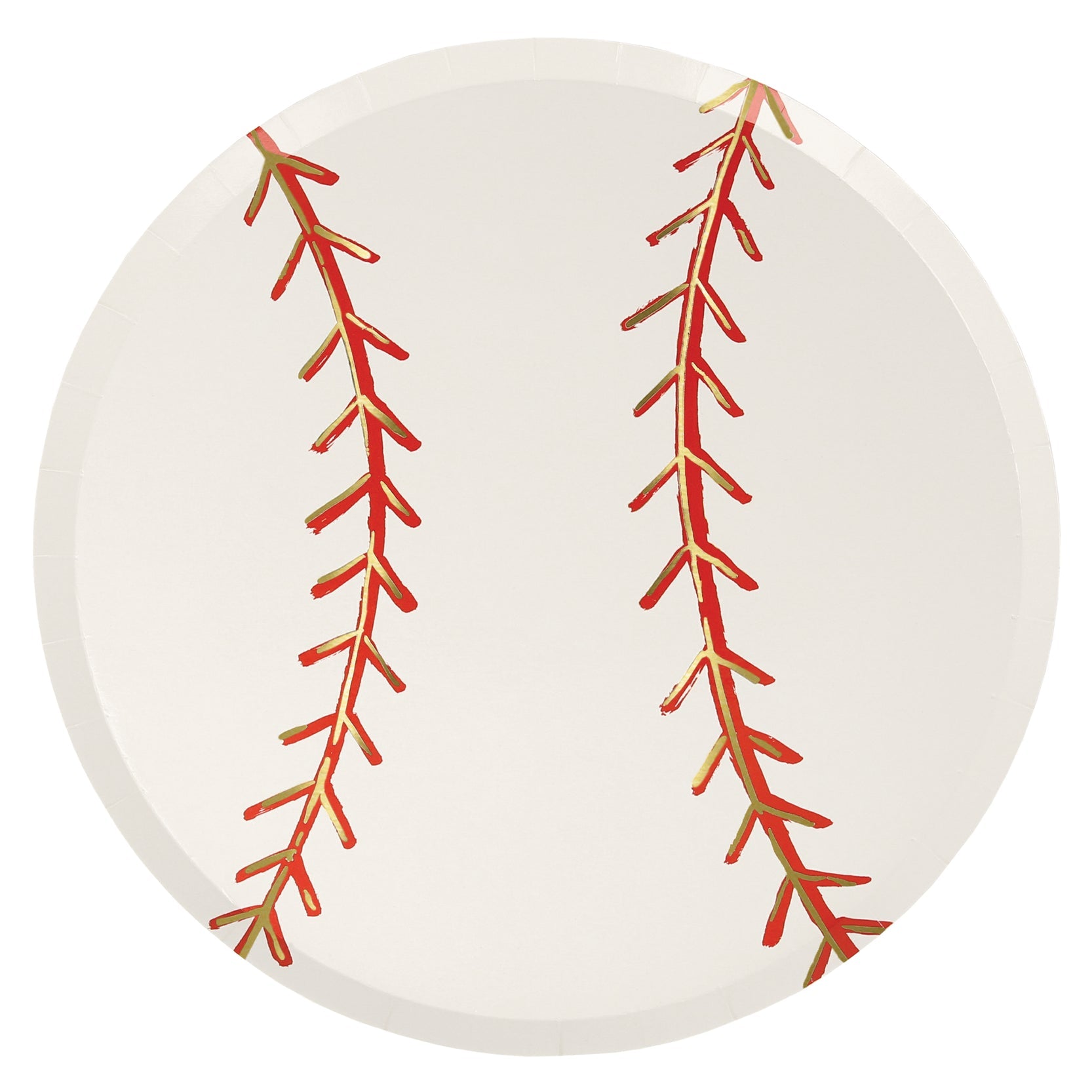 Large Baseball Plates