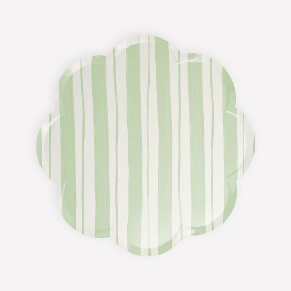 Pastel Stripe Small Plates