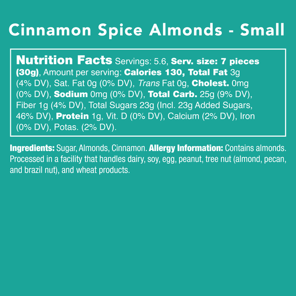 Cinnamon Spiced Almonds