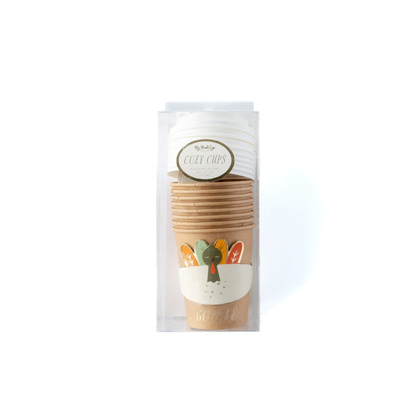 Turkey To-go Cozy Cups