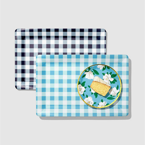 Draper James x Coterie Gingham Serving Tray