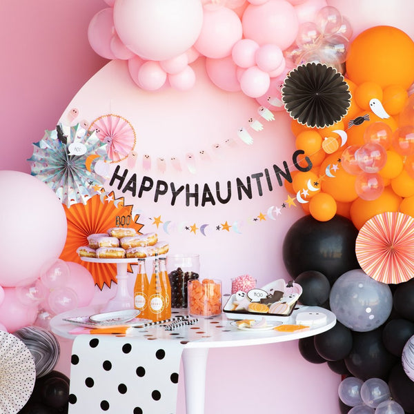 Pink Orange Halloween Party